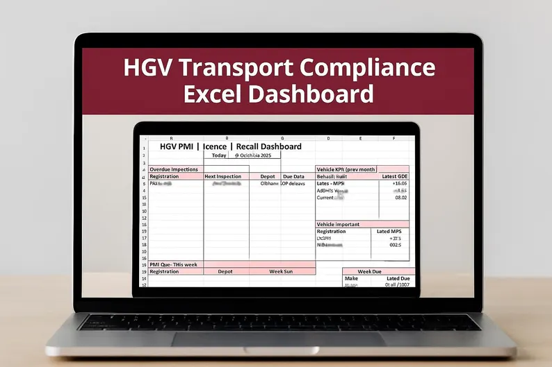 HGV compliance dashboard product